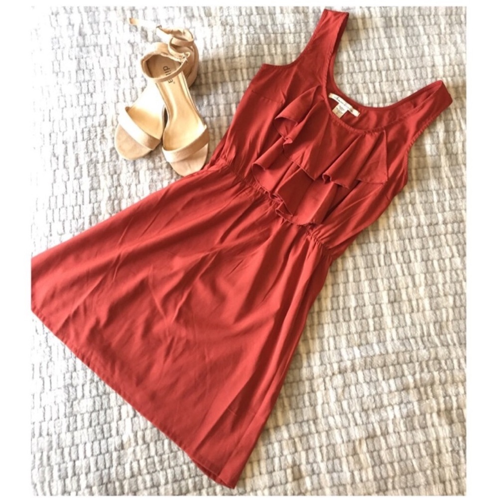 American Rag Red Sleeveless Dress | S